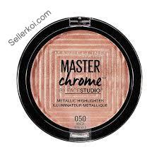 Maybelline New York Master Chrome Facestudio Highlighter- Molten Rose Gold (6.7gm)